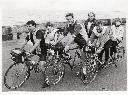 1987 - TC and CTC ride for disabled stokers, on Sunderland sea front