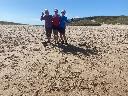 Fun on the beach near Cresswell