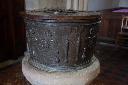 Font at Slimbridge Church