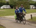 25.05.25-2 Tony and Janet Prichard leave the campsite