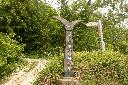 30.05.25 Sustrans milepost on Route 17 at Tandem International 2025