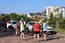 Waiting to start at Lye Green car park