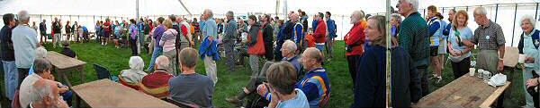 Gathering on the first evening