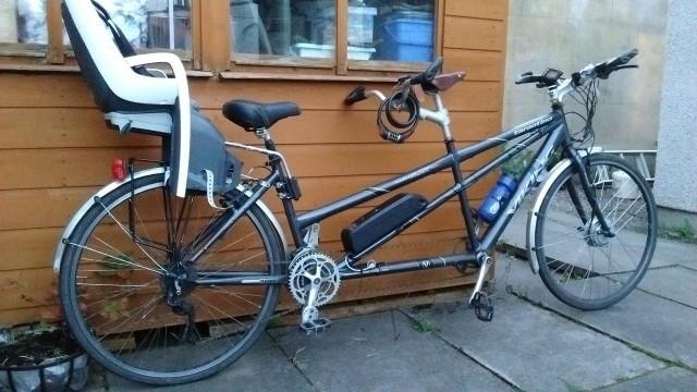 electric tandem bike conversion