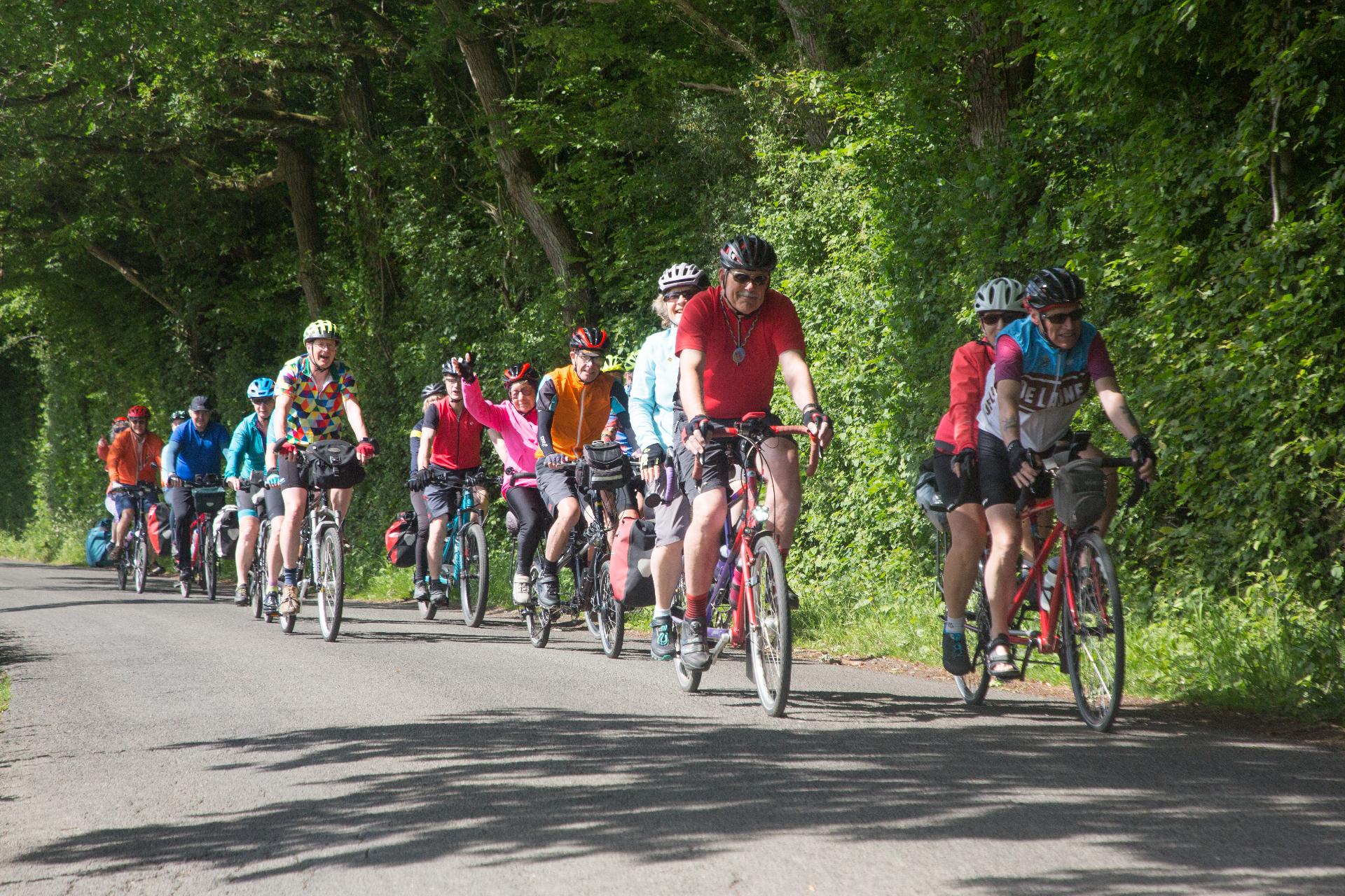 26.05.25 Stuart, Jackie, Terry and Malcolm through lanes