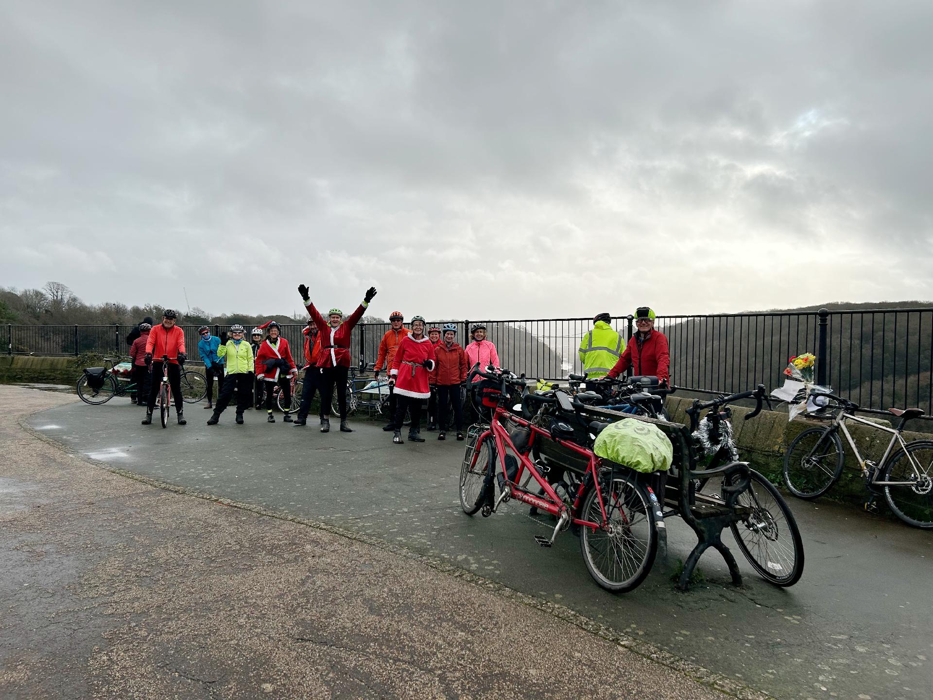 West Country group overlooks Portway to the north of Bristol