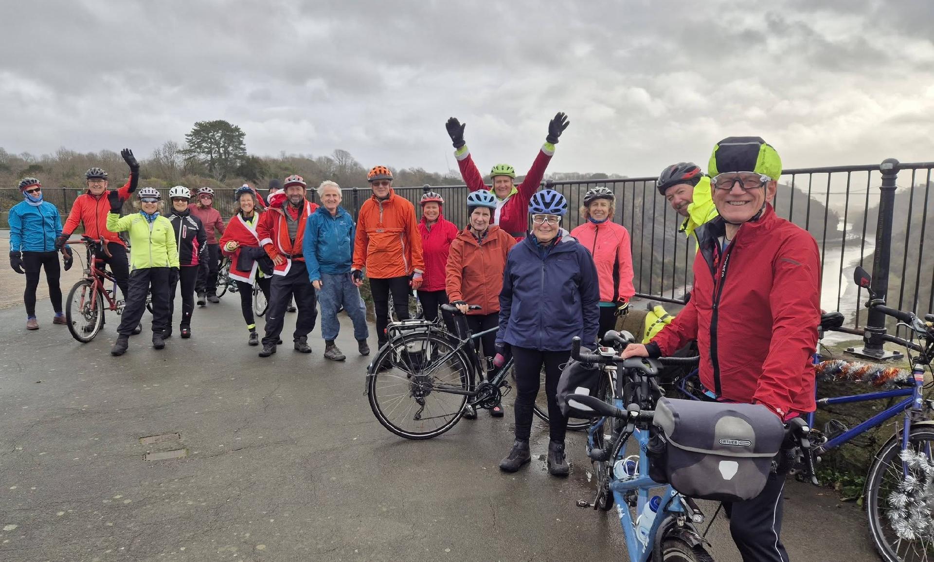 West Country Group overlooking the Portway