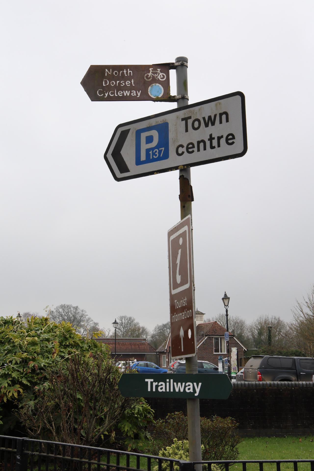 Signposts in Blandford
