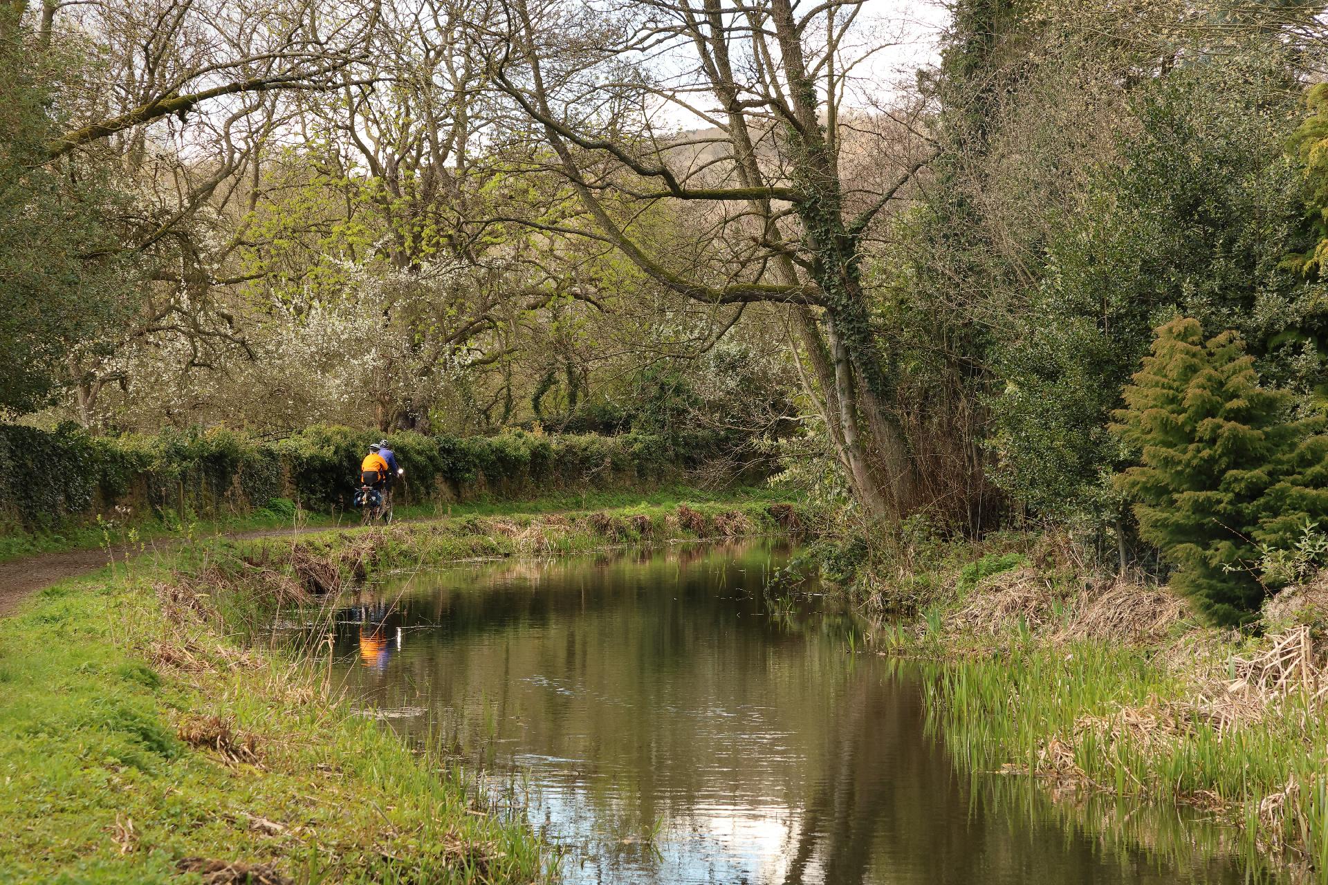 Chris and Helen Juden along the Cromford Canal