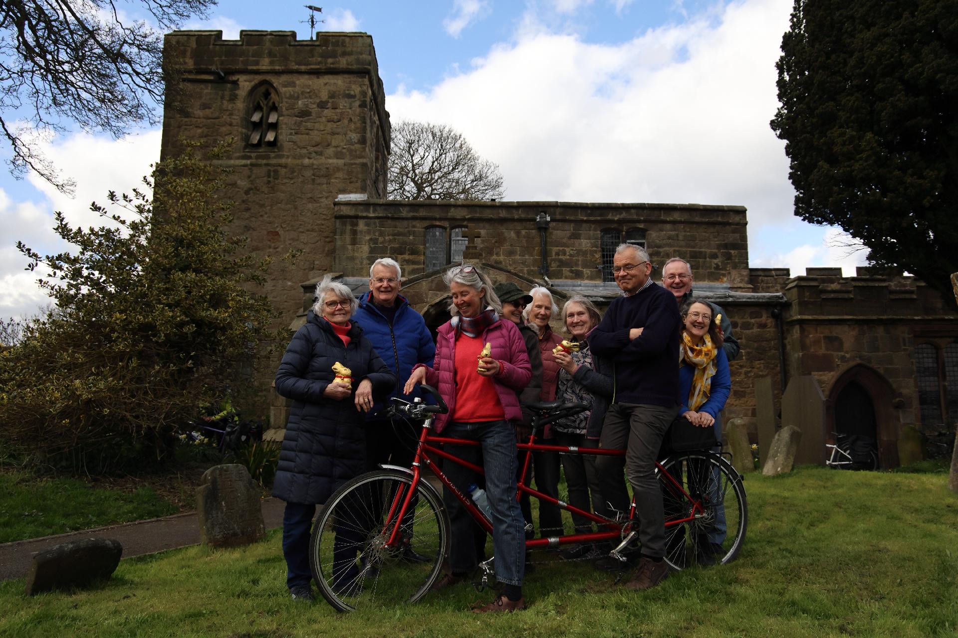 The crew at Kirk Ireton