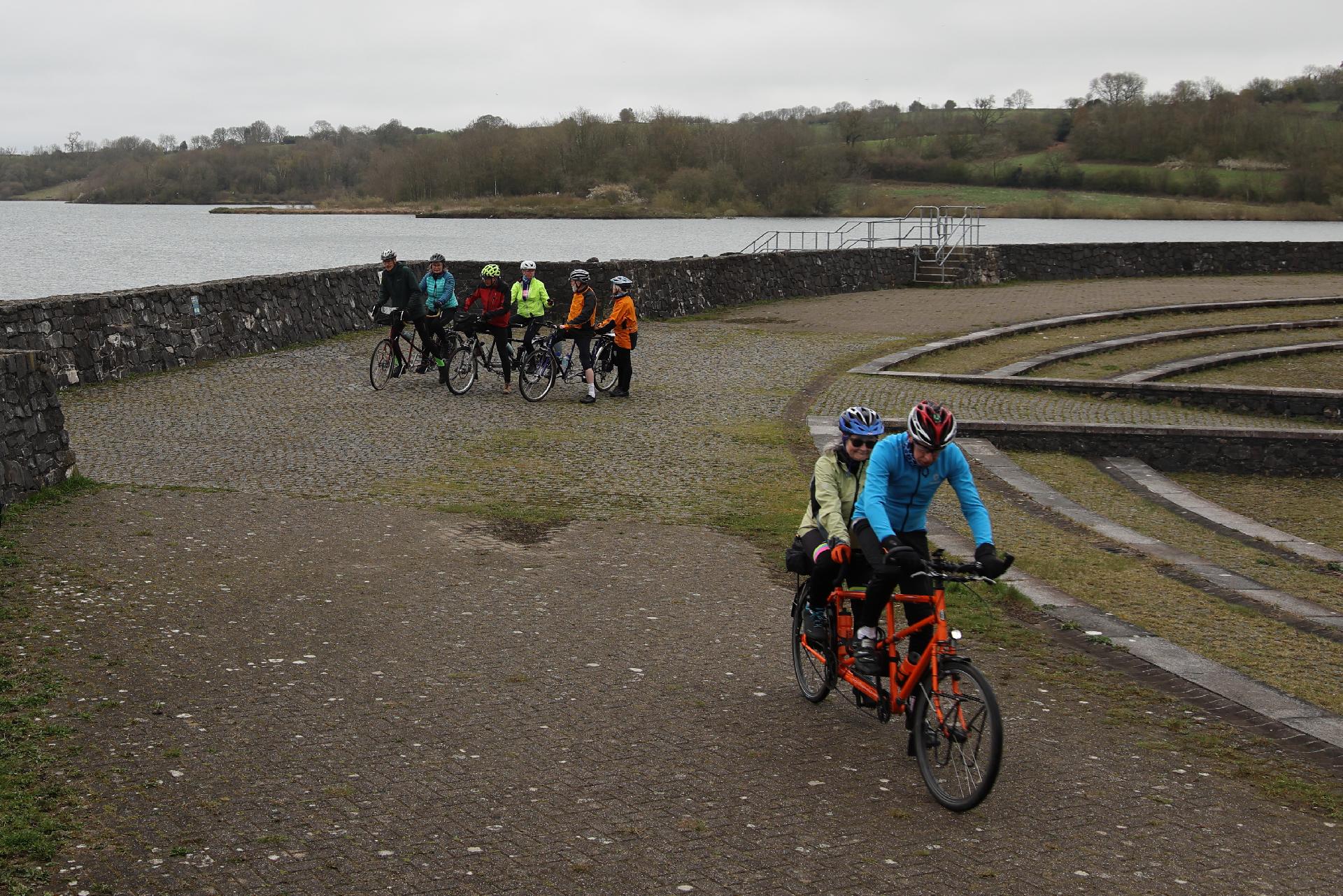 Daniel and Debbie Hendrikson et al at Carsington Water