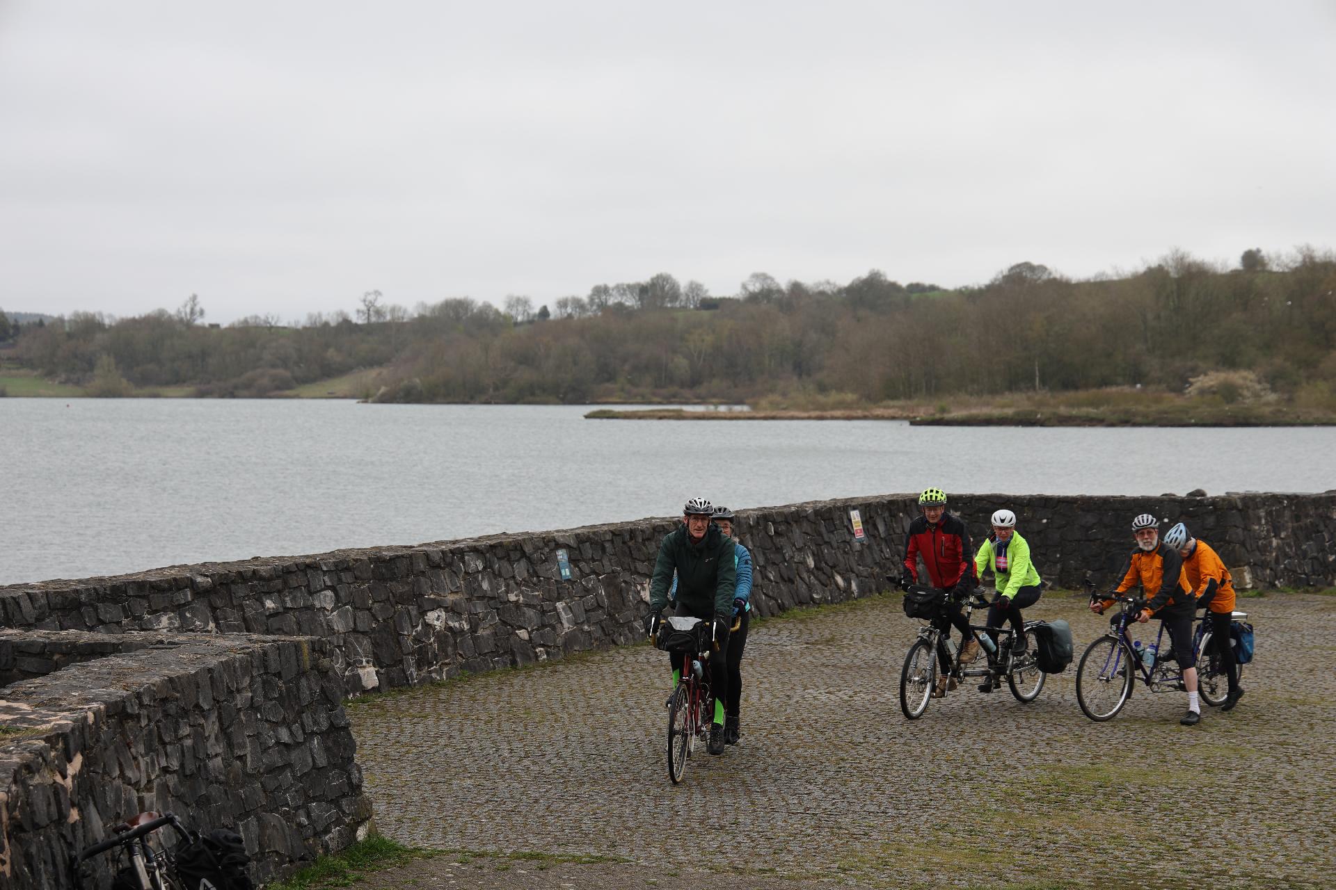 Paul, Mary,Terry,Cathy,Chris and Helen Juden at Carsington Water