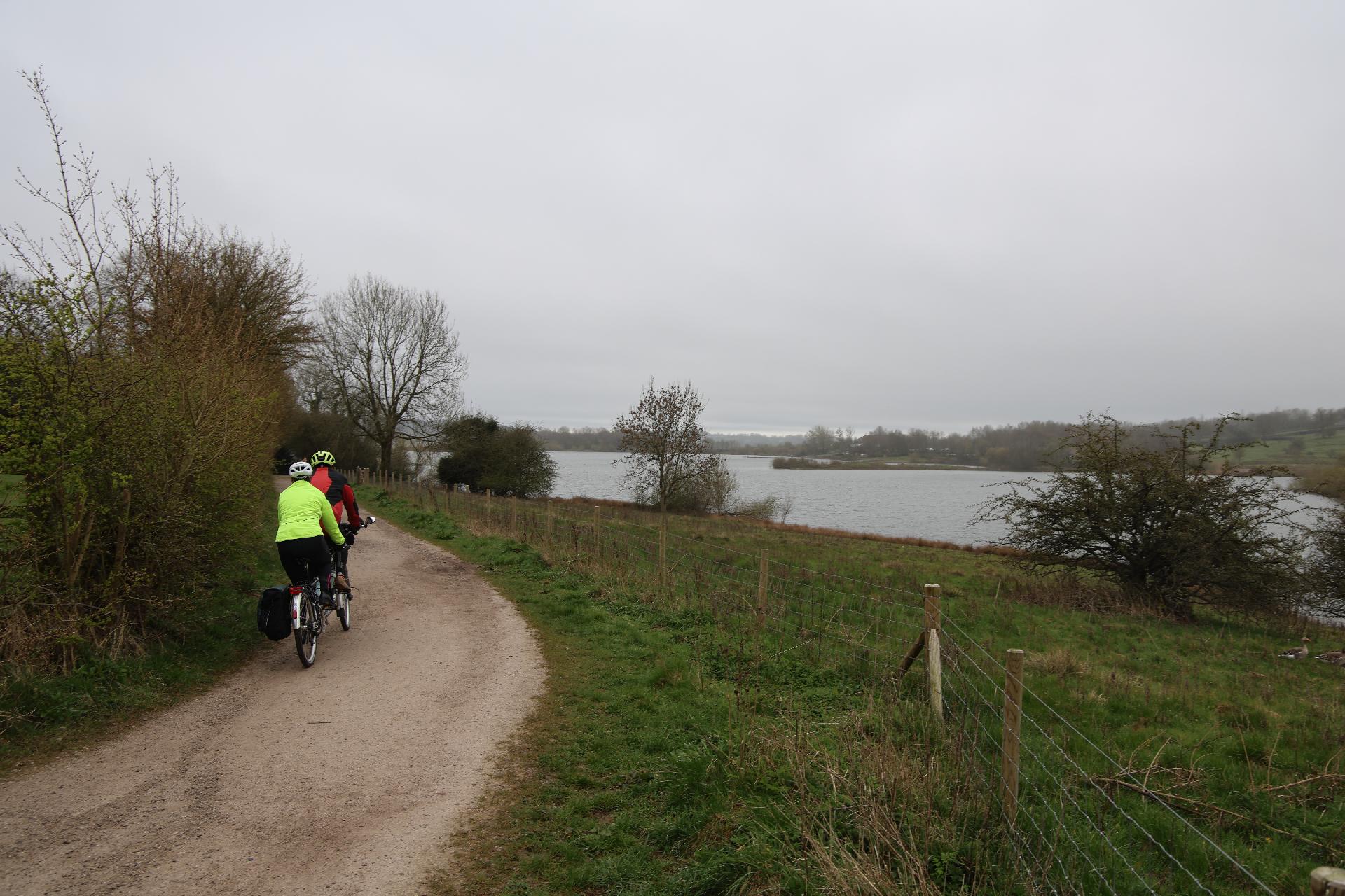 Terry and Cathy Barnaby at Carsington Water