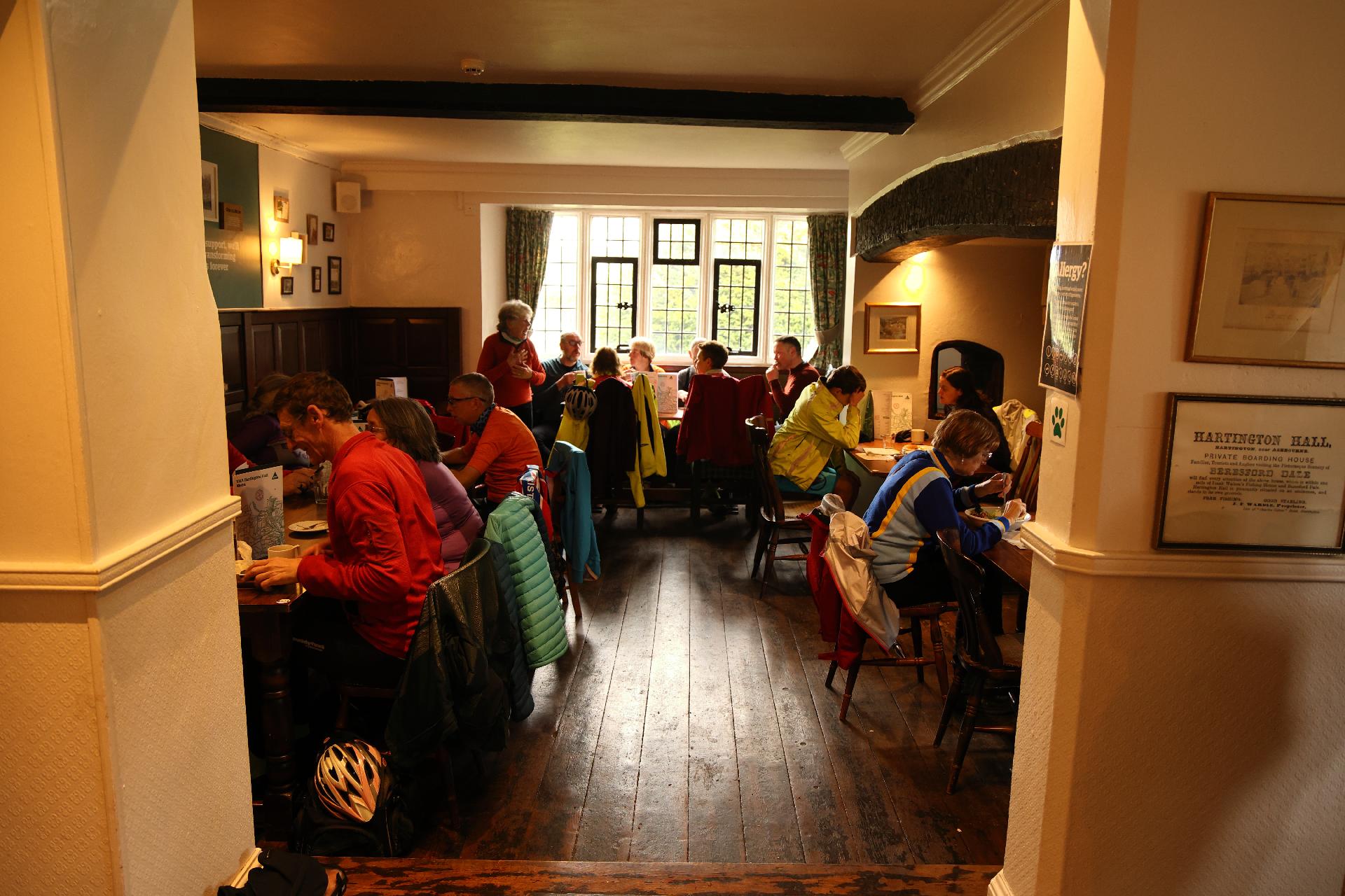 Tea Stop in Hartington YHA