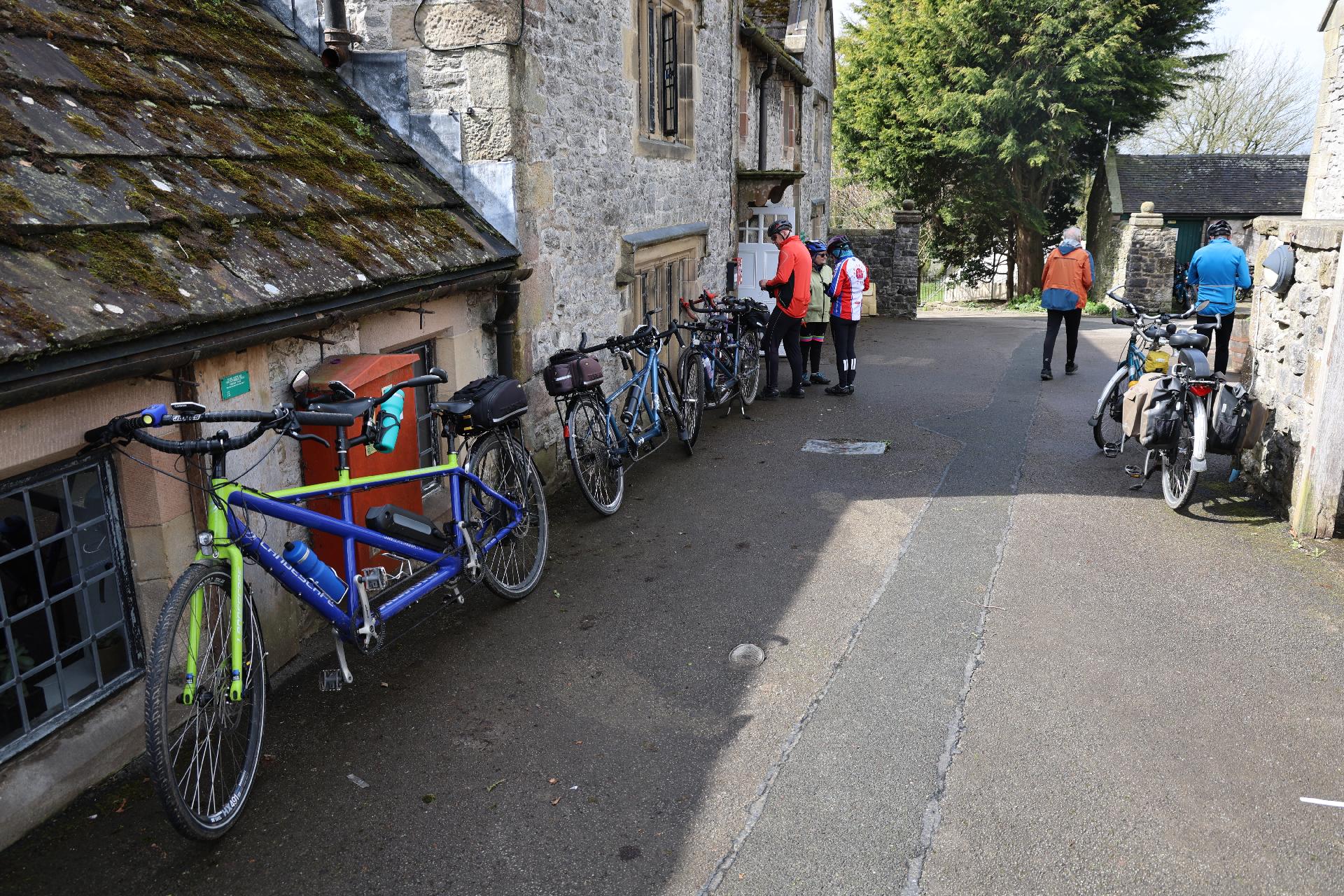 Tandems at Hartington YHA