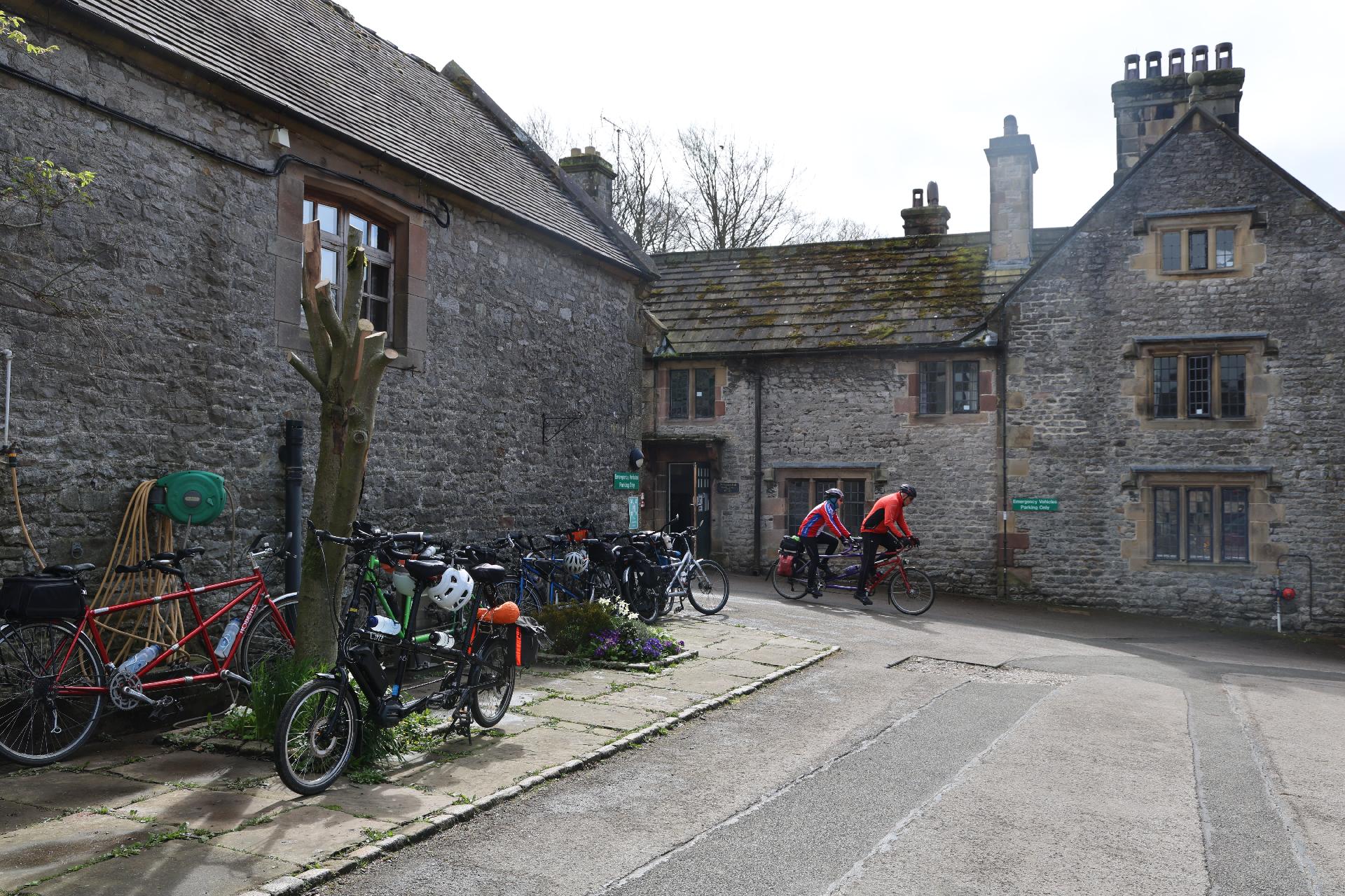 Stuart and Jackie leave Hartington Hall