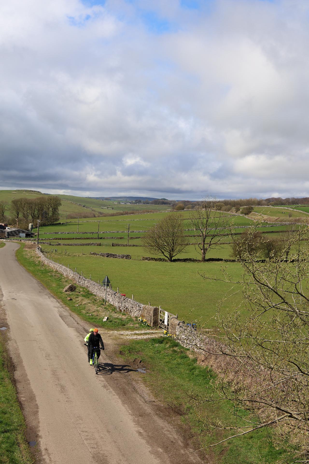 Approaching the High Peak Trail at Parsley Hay