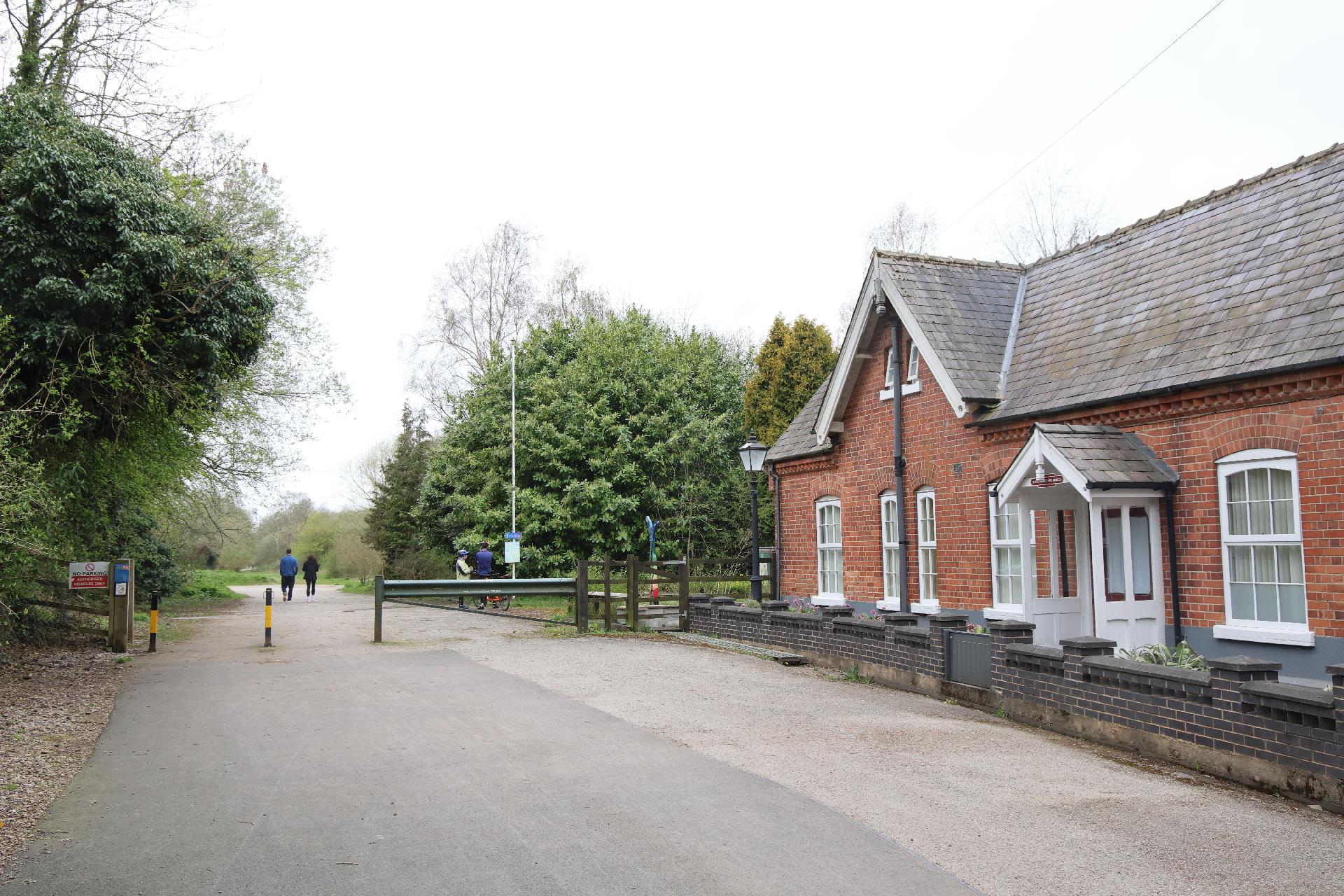 Start of the Greenway and Railway Station