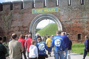 Walking into Fort Widley